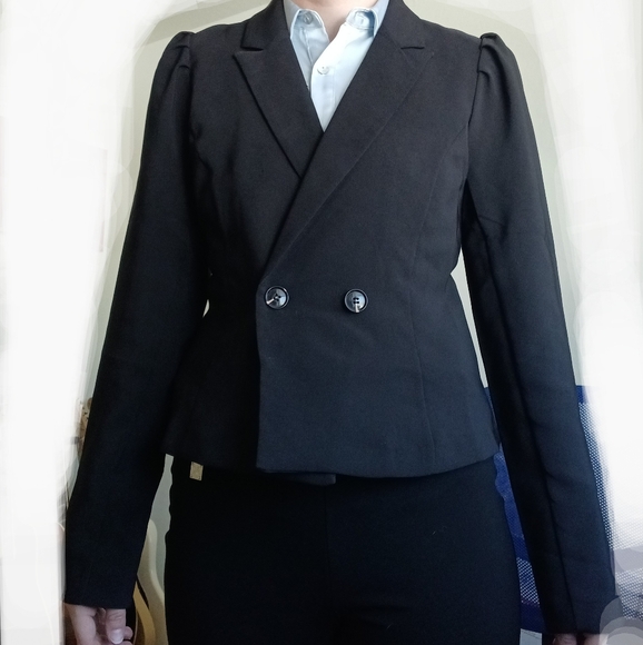 Have Jackets & Blazers - NWT Black Blazer Jacket Juniors Size Small